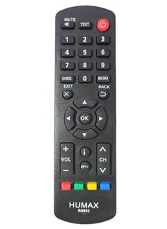 Buy Remote Control For Humax Hd Tv Black in Saudi Arabia