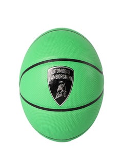 Buy Lamborghini No 7 Pu Basketball Green in UAE