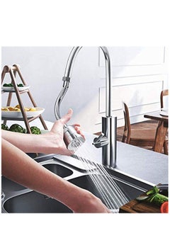 Buy 360 Rotating Faucet Sprayer, Kitchen Faucet Accessories Booster Shower Household Faucet Water Splash Filter Kitchen Sink Filter Water Saver Nozzle in UAE