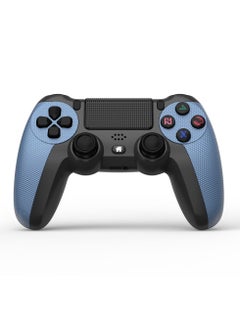 Buy Wireless Controller for PS4/PS4 Slim/PS4 Pro/PC Anti-Slip Playstation 4 Gamepad Hand Joystick with USB Cable & Dual Vibration & Clickable Touchpad & Audio Function & LED Light in UAE