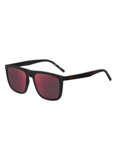 اشتري Men's Uv Protection Rectangular Shape  Sunglasses Hg 1304/S Red 45 - Lens Size: 45.1 Mm - Black في الامارات