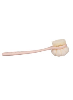 Buy Double Sided Bath Brush,2 in1Bath Brush,Long Handled Soft Bristle Bath Brush,Body Back Bath Brush,Mud Brush Bath Tool Pink in Saudi Arabia