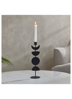 اشتري Blenko Metal Half Moon Candleholder 8 x 30 x 8 cm في السعودية