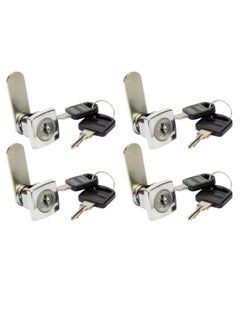 Buy Armstrong Clip Type Cam Lock for Steel Furniture - C203 - (4, Chrome Plated)… in UAE