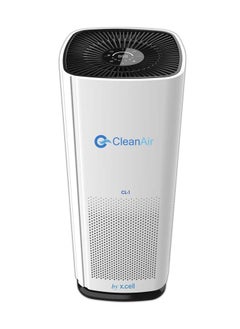 اشتري Clean Air CL1 Air Purifier by X.CELL, With Pre Filter, HEPA Filter, Activated Carbon Filter, UV Light And Ionizers, Protection from Pet hair, Pollen, Dust, Smoke, Dander, Cotton fibre في الامارات