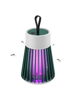 اشتري Mosquito Killer, Electric Mosquito Killing Lamp Portable USB LED Light Mosquito Trap for Home Bedroom Outdoor Camping Mosquito Killer Lamp, Mosquito Trap, USB Powered Green في الامارات