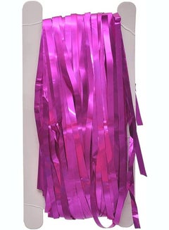 Buy Foil Fringe Curtain For Party Decoration And Birthday - Purple in Egypt