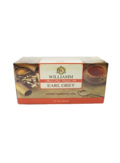 اشتري William Earl grey Finest Oriental Tea Bags 25 - 50g في الامارات