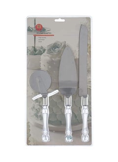 Buy Mt Stainless Steel Knife With Cake Server And Pizza Slicer in Egypt