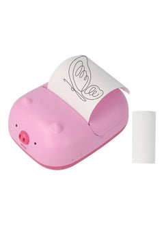 Buy Portable USB Bluetooth Connection Thermal Receipt/Photo Printer Pink in UAE