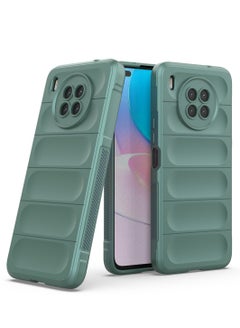 Buy GOLDEN MASK Compatible With Honor 50 Lite/Huawei Nova 8i Magic Case ShockProof (Green) in Egypt