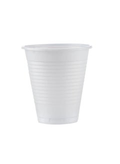 Buy Drinking Cup Disposable Plastic Cups, 7 Ounce Drinking Cups, White Party Cups for Birthday Parties, Picnics, Ceremonies, and Weddings 500 Pieces in Saudi Arabia