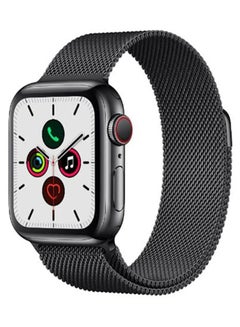 Buy Apple Watchband 41mm/40mm/38mm Milanese Apple Watch Strap for Apple Watch All Series Black in UAE