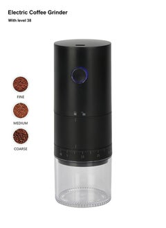 Buy Portable Electric Coffee Grinder with 38 Level External Adjustment in Saudi Arabia