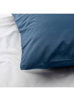 اشتري Pillowcase, dark blue, 50x80 cm في السعودية