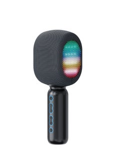 اشتري Karaoke Microphone, Wireless Bluetooth Karaoke Microphone for Singing Portable Handheld Mic Speaker Machine, Home KTV في الامارات