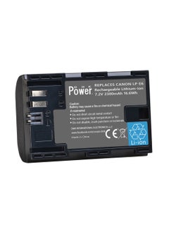 اشتري DMK POWER LP-E6 LP-E6N 2300mAh Camera Battery Compatible with Canon EOS 5D Mark II Mark III Mark IV 5DS 5DS R 6D 60D 60Da 6D Mark II 7D 7D Mark II 70D 80D R XC10 XC16 في الامارات