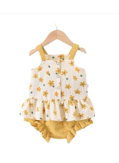 Buy Girls' Long Sleeve Set Autumn Fashion Baby Korean Edition Spring and Autumn Two Piece Girls' Princess Clothing in UAE