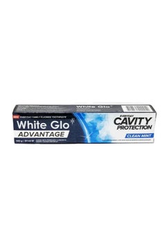 Buy White Glo Advantage Toothpaste 91 ml Every Cavity Protection Clean Mint in Saudi Arabia