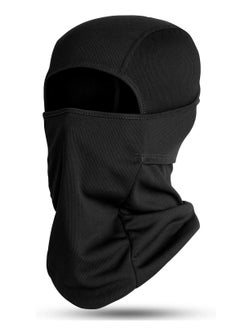 اشتري Black Cycling Face Mask, Motorcycle Cycling Ski Mask with UV Protection Helmet Liner Windproof Outdoor Headwear for Men Women, Sunscreen, Dustproof, Comfortable, Skin-Friendly and Breathable في السعودية