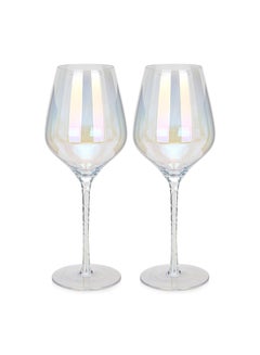 اشتري Red Wine Glass Set Of 2/500ml Drinkware Glass Set في الامارات