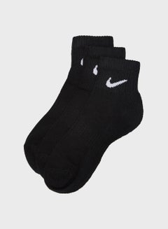Buy 3 Pack Cushion Ankle Socks in Saudi Arabia