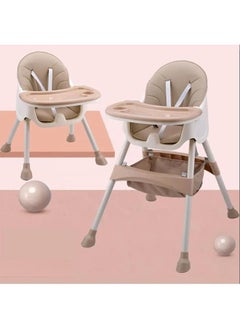 Buy Baby Dining Chair Baby Feeding Chair Portable High Chair,Adjustable Height Foldable Toddler Seat,Safty Highchair with Meal Tray,All for Your Baby in Saudi Arabia