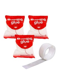 Buy Balloon Glue, permanent adhesive dots for balloons 3 ROLLS in Egypt