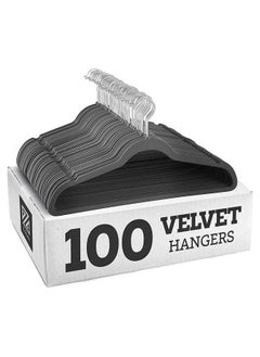 Buy Nonslip Velvet Hangers Shirt Hangers Ultrathin Space-Saving in UAE