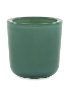 Buy Jewel Candle Holder Green - 7.5X7.5Cm in UAE