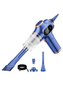 Buy 2 In 1 Dust Collector Car Vacuum Dual Use Blow Cleaner Handheld Auto Vaccum Cleaner Blower in UAE