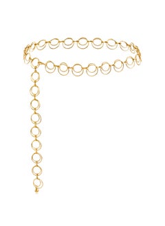 اشتري Fashion Metal Pendant Waist Chain for WomenZW867 Gold (single layer) ZW867 Gold (single layer) في السعودية