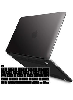 Buy Compatible with 2023 2022 M2 MacBook Pro 13 Inch Case 2021-2016 M1 A2338 A2289 A2251 A2159 A1989 A1706 A1708, Hard Shell Case & Keyboard Cover for Mac Pro 13,Black,T13RQ+1 A in UAE