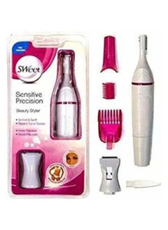 Buy Sensitive Touch Hair Removal Epilator White/Pink in Egypt