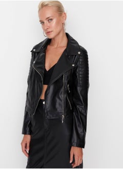 Buy Zip Detail Jacket in UAE