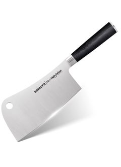 Buy Samura MO-V Cleaver | 7 Inch Blade | G-10 Handle with Stainless Steel Bolster | Single-Layer Molybdenum-Vanadium Steel | Precision Cutting | Corrosion Resistant in UAE