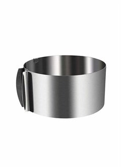 Buy Stainless Steel 6 to12 Inch Adjustable Cake Mousse Mould Cake Baking Cake Decor Mould Ring Cake Decorating Mould Baking Ring in Saudi Arabia