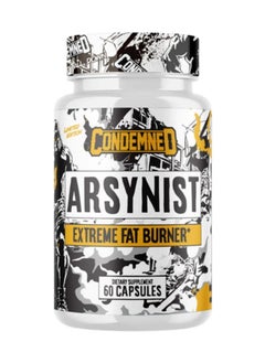 اشتري CONDEMNED Arsynist Extreme Fat Burner 60 Capsules في الامارات