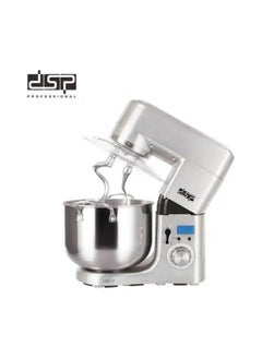 Buy DSP Mixer, 1500 Watt, 10 Liter, Stainless, 3 in 1 - 6 speed settings with pulse control KM3032 - LCD screen in Egypt