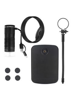 Buy 3-in-1 Digital Microscope 1000X Magnification HD 1080P Mobile Phone with Type-C+Android+Computer 3 in 1 Cable in Saudi Arabia