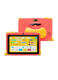 اشتري H1 Android Kids Tablet 7-Inch IPS Display 6GB RAM 128GB Wi-Fi Red - International Version With Free Gift في السعودية