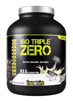 Buy Laperva Iso Triple Zero Next Generation Whey Protein, Dreamy Vanilla, 74 Servings - 2.26 Kg in Saudi Arabia