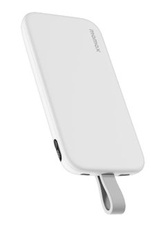 Buy Momax Power Bank PD3 10000mAh 22.5W - White in Saudi Arabia