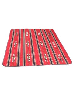 Buy Ground seating mat for trips, camping, hiking, and wilderness, heritage rug, size 200 x 150 cm in Saudi Arabia