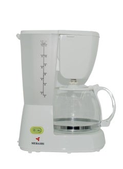 Buy MEBASHI Drip Coffee Machine with Permanent Nylon Filter, 1.25L Capacity,(750W) (ME-DCM1002W) in UAE