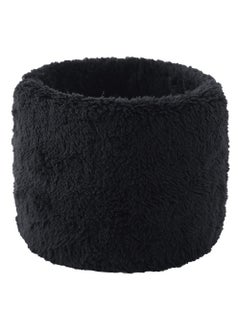 اشتري Unisex Winter Warm Knitted Neck WarmerBlack Black في السعودية