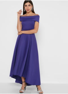 Buy Off Shoulder Band Dress in UAE