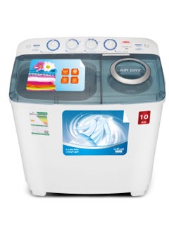 Buy Twin Tub Washing Machine - 10 kg - White - HWM10000-21N in Saudi Arabia