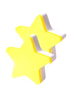 اشتري 2PCS LED Baby Night Light with Star Shape ，Plug-In Led Light-Controlled Induction, Smart Home Products，for Bathroom,Hallway, Bedroom, Kids Room, Kitchen, Stairway في الامارات