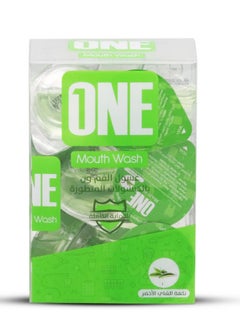 Buy One Green Tea Mouth Wash 20 CAP 15 ml in Saudi Arabia